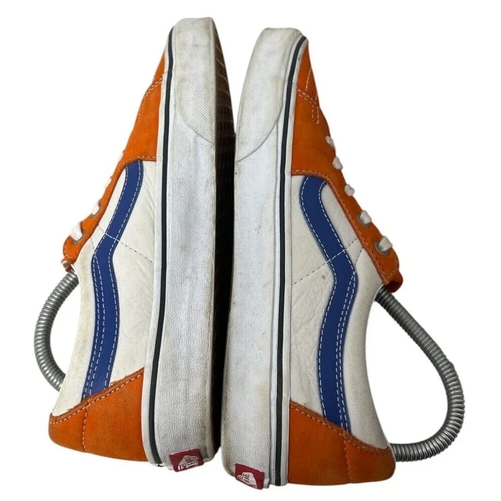 Vans Shoes Men's Size 7 Women's 8.5 Orange Skate Sk8 Sneakers Lace Up